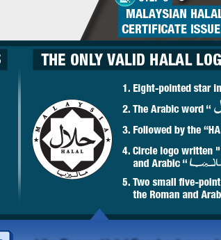 valid halal logo from malaysia