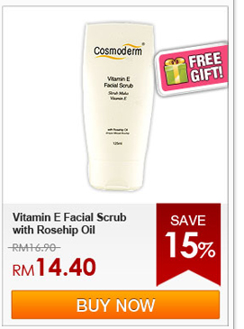 Vitamin E Facial Scrub with Rosehip Oil