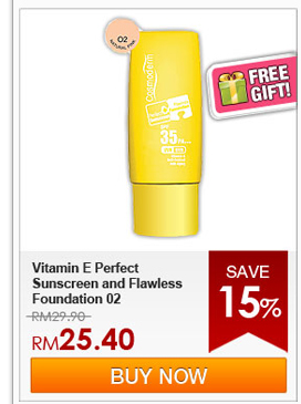 Vitamin E Perfect Sunscreen and Flawless Foundation 02