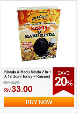 kismis & madu minda 2 in 1