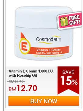 Vitamin E-Cream 1,000 I.U with Roseship Oil