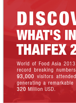 discover what inside thaifex 2013