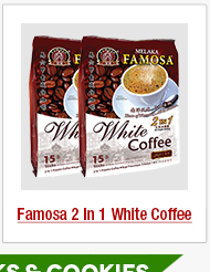 famosa 2 in 1 white coffee