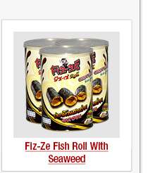 fiz-ze fish roll with seaweed