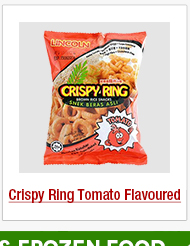 crispy ring tomato flavoured