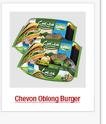 chevon oblong burger